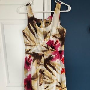 Talbots petite floral dress size 4